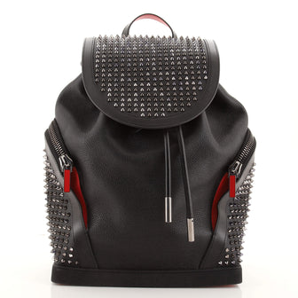 Christian Louboutin Explorafunk Backpack Spiked Leather