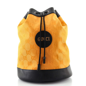 Gucci Off The Grid Drawstring Backpack GG Econyl