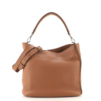 Fendi Selleria Anna Bucket Bag Leather