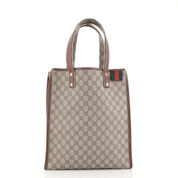 Gucci Web Loop Tote GG Coated Canvas Tall
