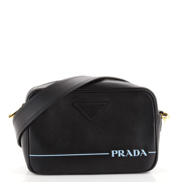 Prada Logo Camera Bag City Calf Medium