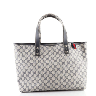 Gucci Web Loop Tote GG Coated Canvas Medium