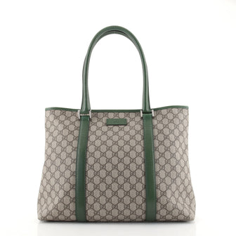 Gucci Joy Plus Tote GG Coated Canvas Large