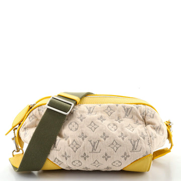Louis Vuitton Pochette Round Monogram Denim