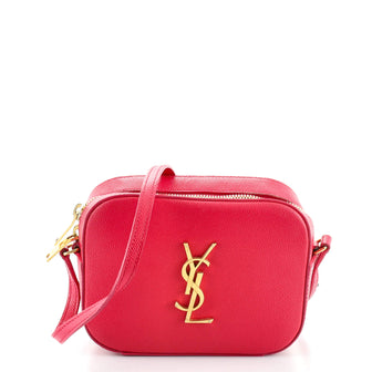 Saint Laurent Classic Monogram Camera Bag Leather Small