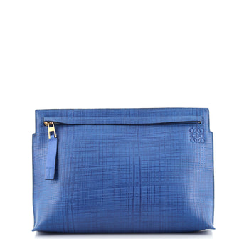 Loewe T Pouch Textured Leather