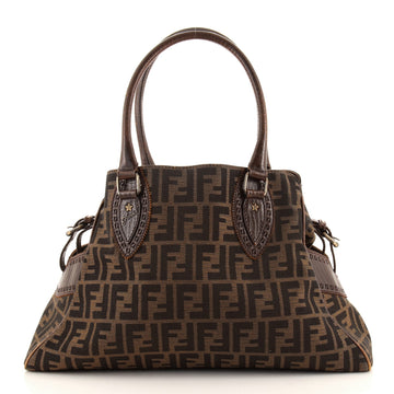 Fendi Bag Du Jour Zucca Canvas Medium