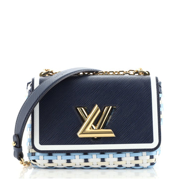 Louis Vuitton Twist Guinguette Handbag Epi and Braided Leather MM