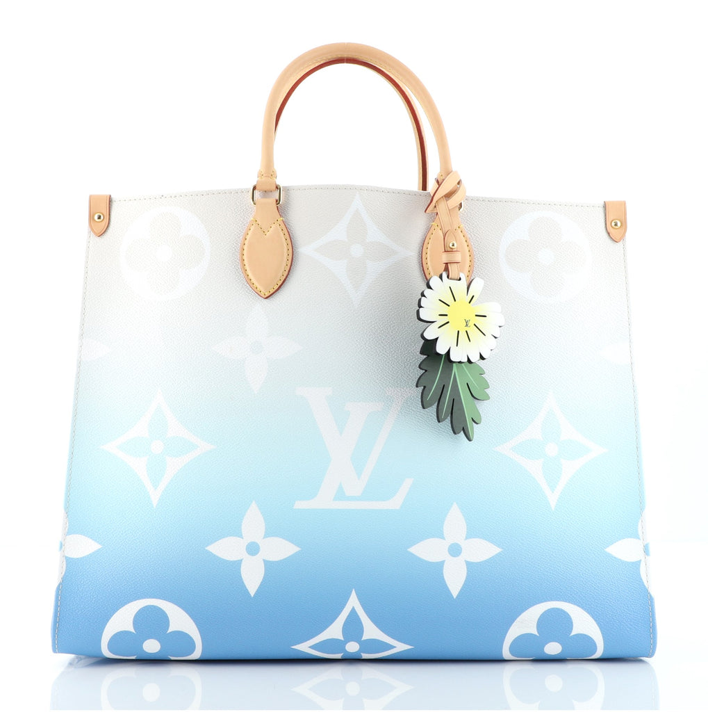 Louis Vuitton OnTheGo Tote By The Pool Monogram Giant GM Blue 8771345