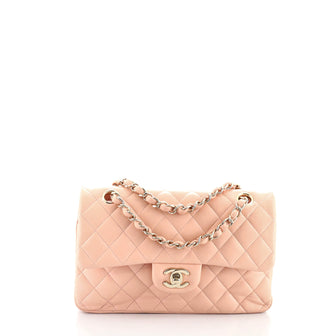 Chanel Classic Double Flap Bag Quilted Lambskin Small