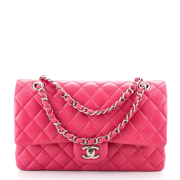 Chanel Classic Double Flap Bag Quilted Lambskin Medium