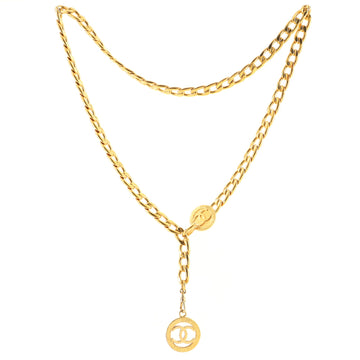 Chanel Vintage Multi-Chain Medallion Belt Metal