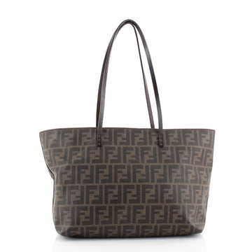 Fendi Roll Tote Zucca Coated Canvas Medium