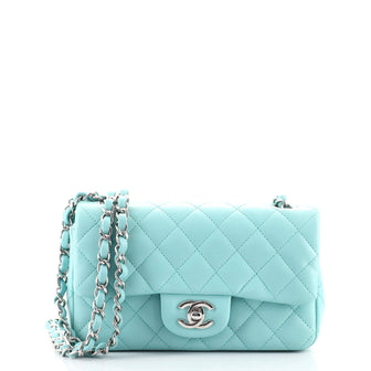 Chanel Classic Single Flap Bag Quilted Lambskin Mini
