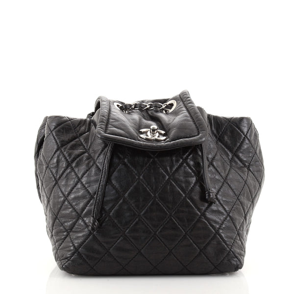 Chanel Beijing 2 in 1 Backpack Quilted Lambskin Black 8772068 display picture 1