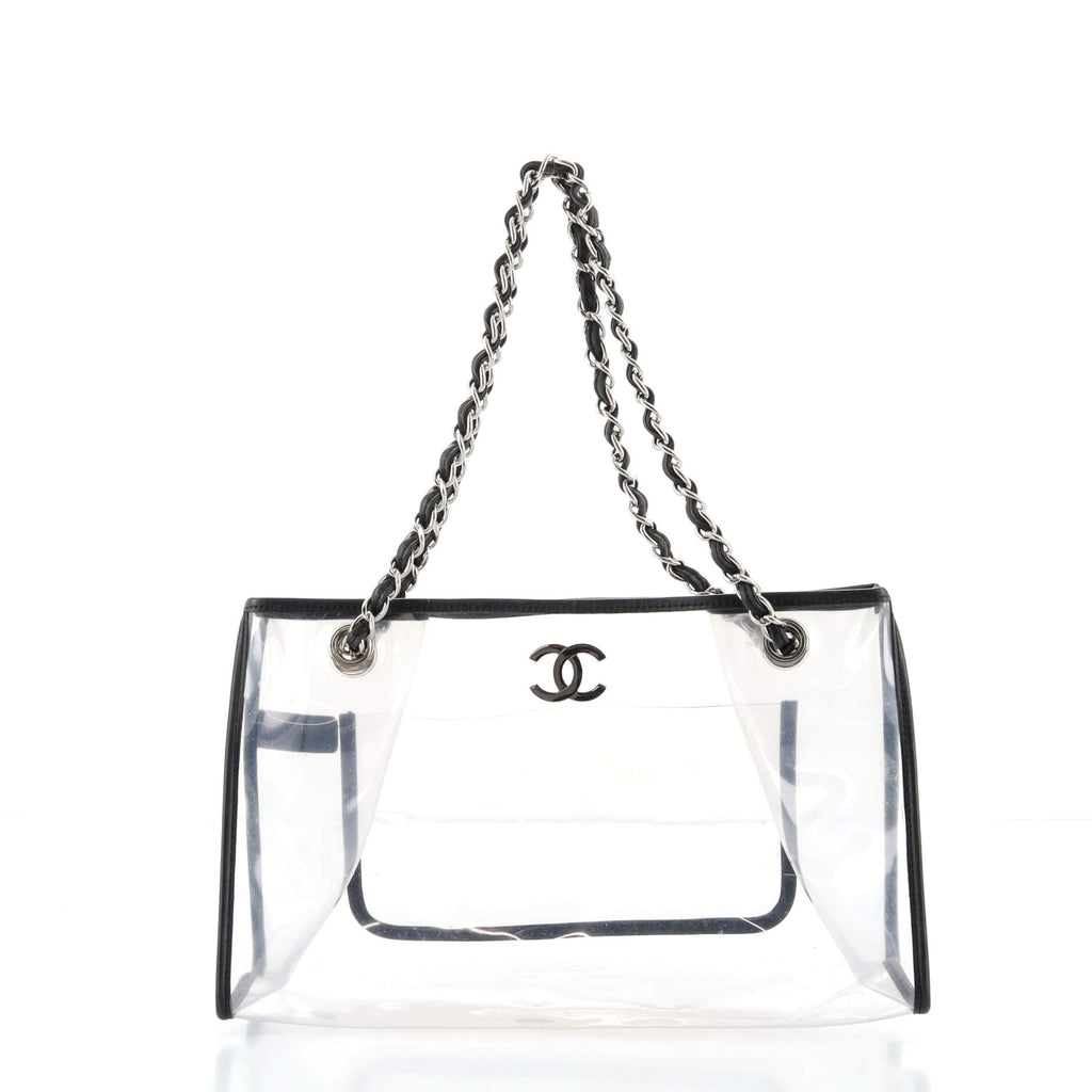 Chanel Naked Tote Bag PVC Large Clear 8772071
