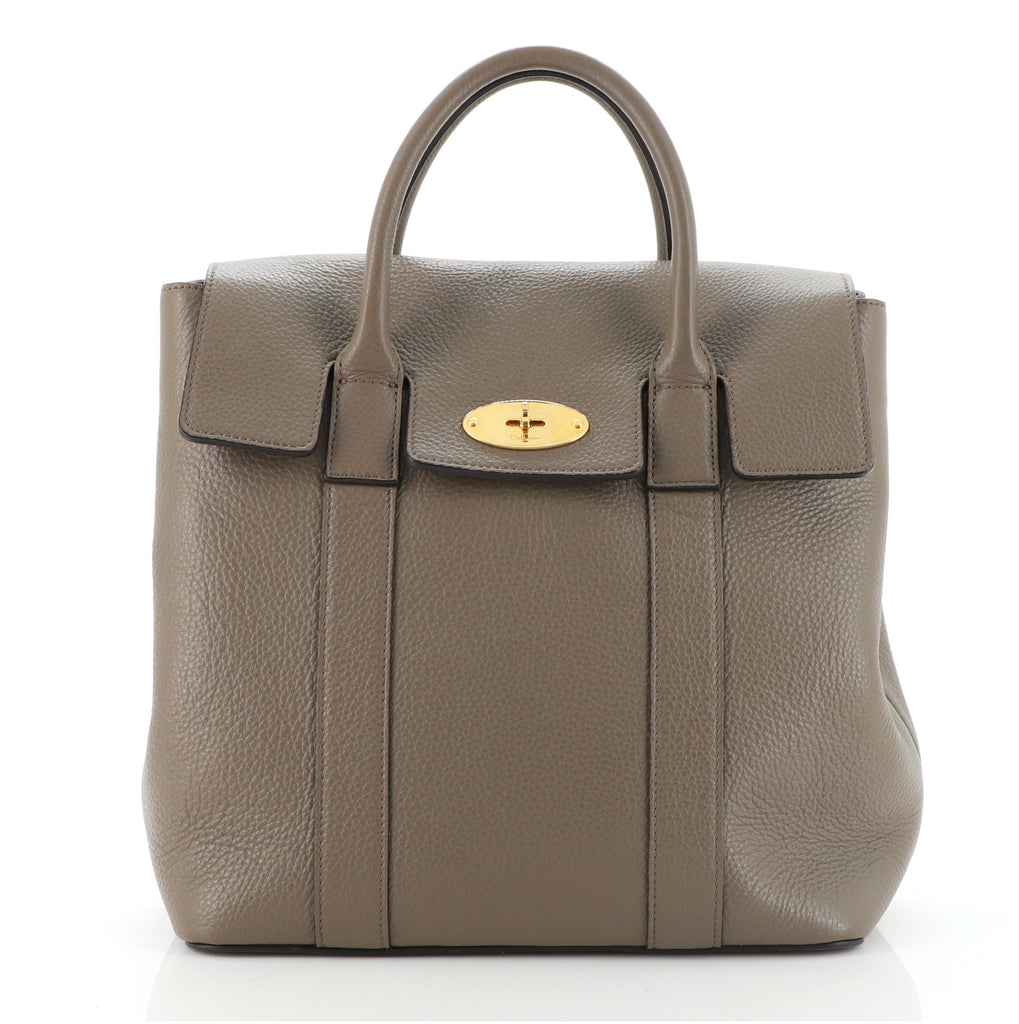 Mulberry Bayswater Backpack Leather Small Neutral 877241