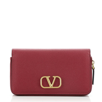 Valentino VLogo Smartphone Case Wallet Leather Long
