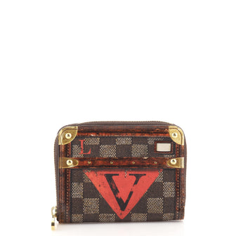 Louis Vuitton Zippy Coin Purse Limited Edition Damier Time Trunk