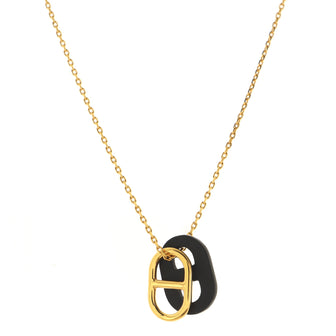 Hermes Farandole Pendant Necklace Metal Small