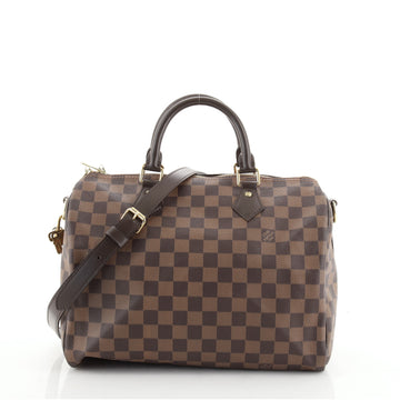 Louis Vuitton Speedy Bandouliere Bag Damier 30