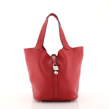 Hermes Picotin Lock Bag Clemence MM
