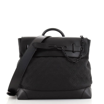 Louis Vuitton Steamer Bag Monogram Taurillon Leather PM