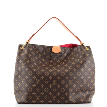 Louis Vuitton Graceful Handbag Monogram Canvas MM