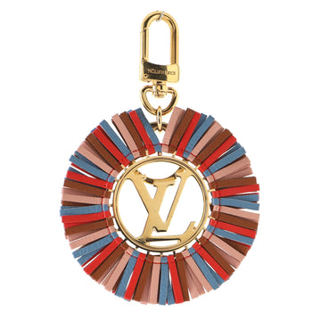 Louis Vuitton LV Fringe Bag and Key Charm Metal and Leather