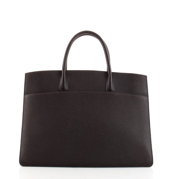 Hermes White Bus Bag Leather 39