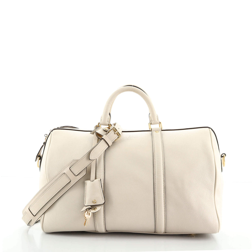Louis Vuitton Sofia Coppola SC Bag Leather MM White 8774166
