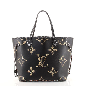 Louis Vuitton Neverfull NM Tote Limited Edition Jungle Monogram Giant MM
