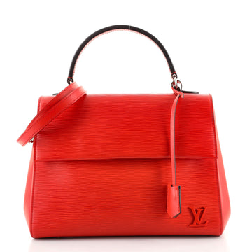 Louis Vuitton Cluny Top Handle Bag Epi Leather MM