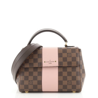 Louis Vuitton Bond Street Handbag Damier with Leather BB