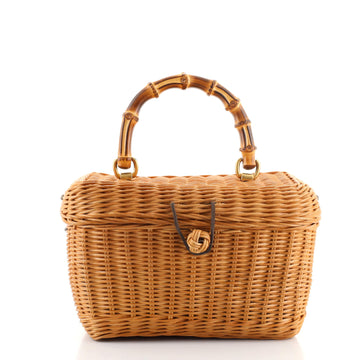 Gucci Cestino Basket Bag Wicker
