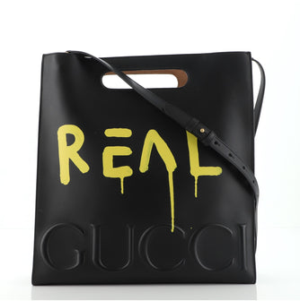 Gucci Tote GucciGhost Leather Medium