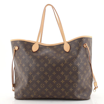 Louis Vuitton Neverfull Tote Monogram Canvas GM