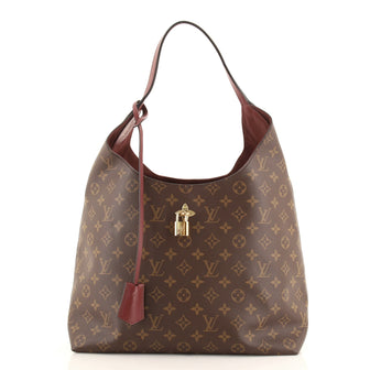 Louis Vuitton Flower Hobo Monogram Canvas