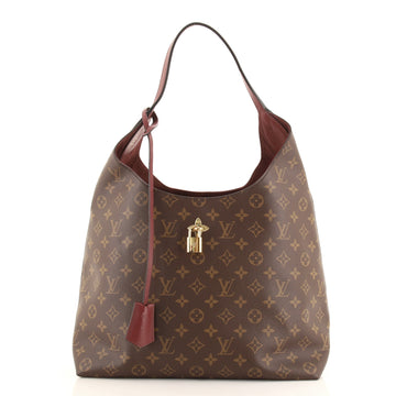 Louis Vuitton Flower Hobo Monogram Canvas