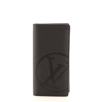 Louis Vuitton Brazza Wallet Initials Epi Leather