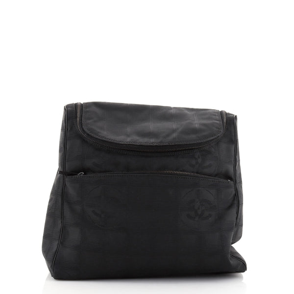 Chanel Travel Line Backpack Nylon Black 8776763