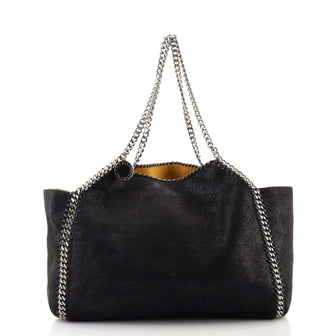Stella McCartney Falabella Reversible Tote Shaggy Deer Large