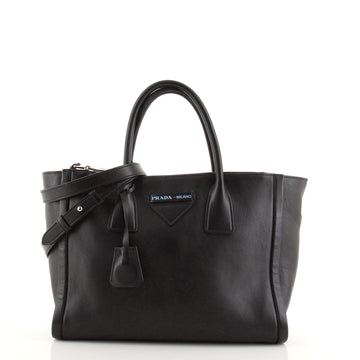 Prada Concept Double Zip Tote Calfskin Medium