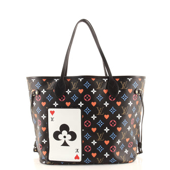Louis Vuitton Neverfull NM Tote Limited Edition Game On Multicolor Monogram MM