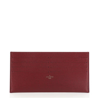 Louis Vuitton Felicie Card Holder Insert Leather
