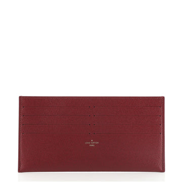 Louis Vuitton Felicie Card Holder Insert Leather