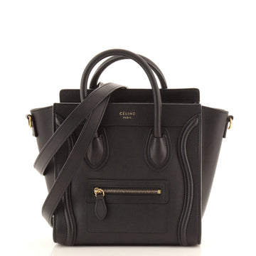 Celine Luggage Bag Smooth Leather Nano
