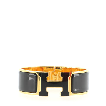 Hermes Clic Clac H Bracelet Enamel Wide