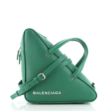 Balenciaga Triangle Duffle Bag Leather Small
