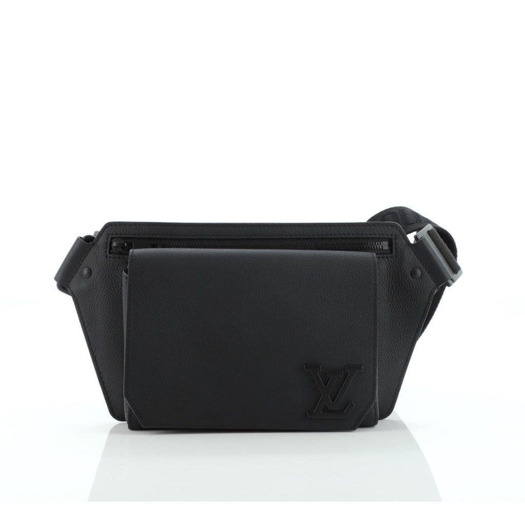 Shop Louis Vuitton AEROGRAM Plain Leather Small Shoulder Bag Logo